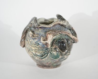 Louis TEPPA (1902-1972)
Vase en céramique...