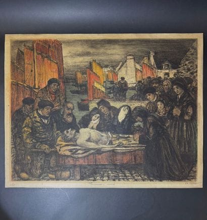 Charles COTTET (1863-1925) 

Douleur au pays...