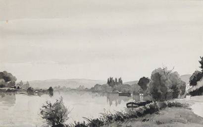 Raymond Jean RENEFER (1879-1957)
Paysage...