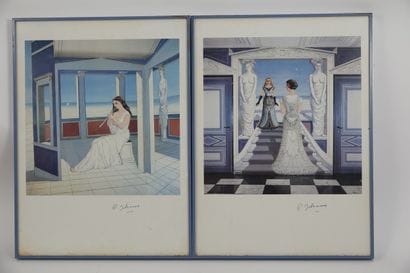 Paul DELVAUX (1897-1994)
Sans titre 
Réunion...