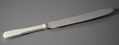 Couteau à pain, modèle uniplat, le manche...
