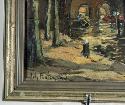 Johannes PIETERSEN (1893-1970) 

Canal aux...