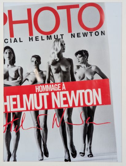 Helmut NEWTON (1920-2004). Ensemble de deux...