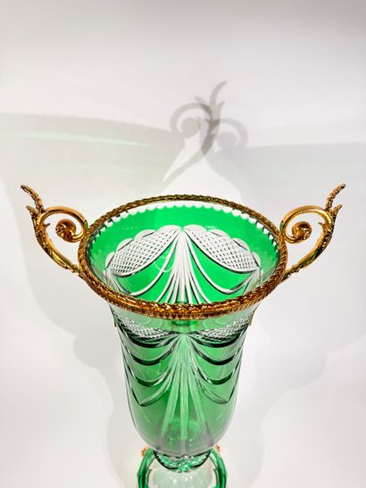 Dans le goût de Saint Louis

Imposant vase...