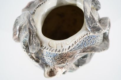 Louis TEPPA (1902-1972)
Vase en céramique...