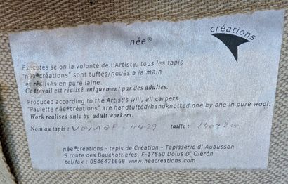 Née créations - Tapisserie d'Aubusson
Voyage...