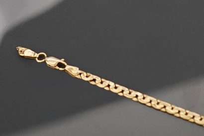 Bracelet en or jaune 18k 750 millièmes à...
