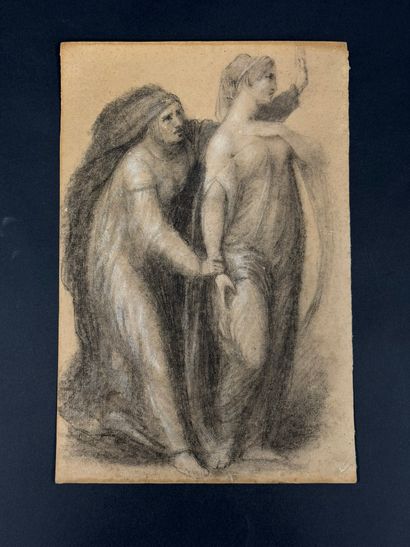 Ecole ANGLAISE du XIXème siècle
Entourage...