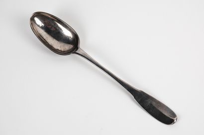 Cuillère à ragout en argent 950/1000, modèle...