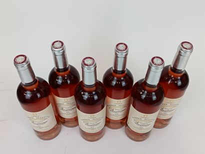 6 Bouteilles Château BARBIER-BELLEVUE Rose...