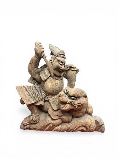 Japon, XXe

Deux sculptures en haut-relief...