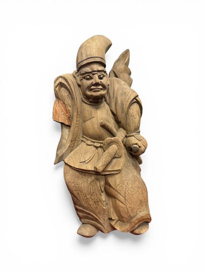Japon, XXe

Deux sculptures en haut-relief...