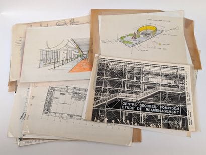 CENTRE GEORGES POMPIDOU - 1985
Réunion de...