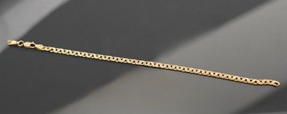 Bracelet en or jaune 18k 750 millièmes à...