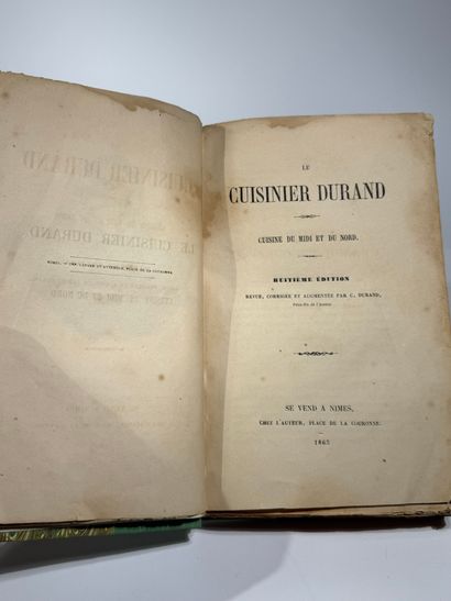 DURAND : Le Cuisinier Durand. Cuisine du...