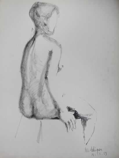 Loic DUBIGEON (Né au XXe siècle)

Nu de dos

Dessin...