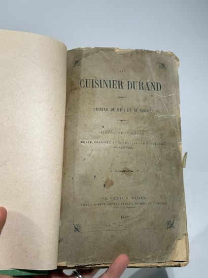 DURAND : Le Cuisinier Durand. Cuisine du...
