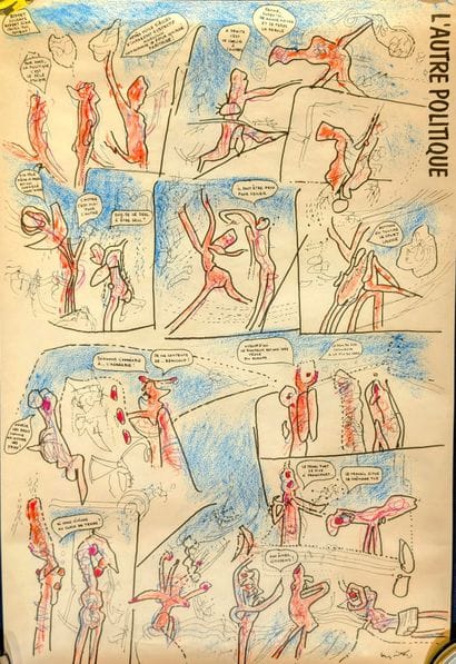 Roberto MATTA (1911-2002)
L'autre politique
Rare...