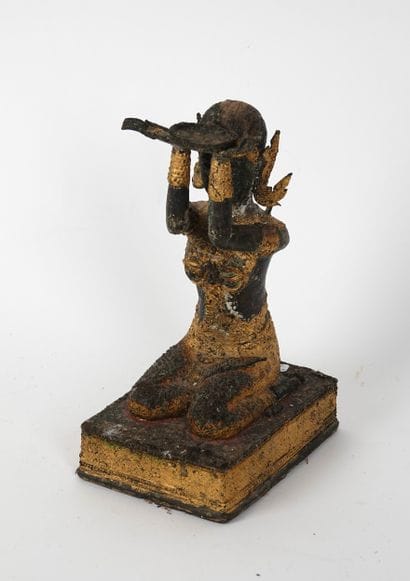 ASIE DU SUD-EST
Sujet en bronze figurant...