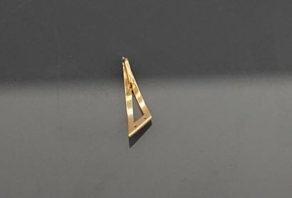 Pendentif en or jaune 18k 750 millièmes de...