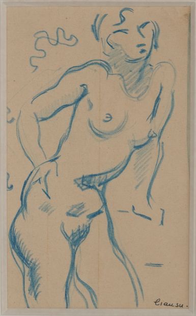 Camille P. LIAUSU (1894-1975)
Femme dénudée...