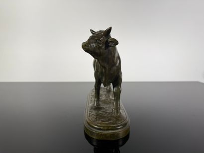 MALIDE, XIXe-XXe, sculpteur éditeur à Paris

Taureau

Bronze...