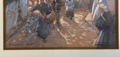 Jean NICOL (XXe siècle)
Sortie d'église à...