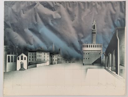 Peter PAUL (1943-2013)
Place de la Seigneurie,...