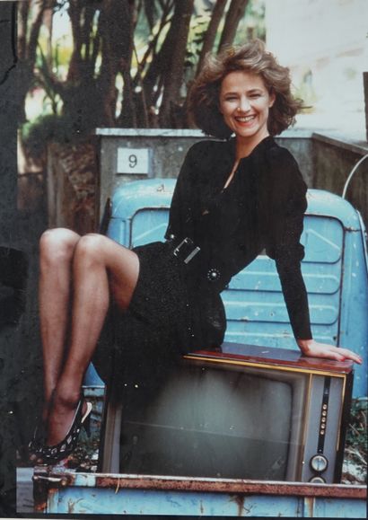 Portraits de Charlotte RAMPLING. Ensemble...