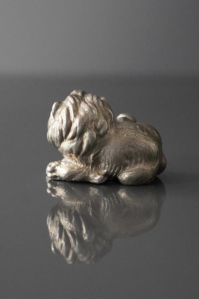 Sujet en argent 925 millièmes épousant la...