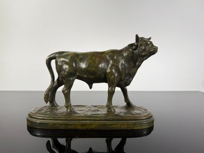 MALIDE, XIXe-XXe, sculpteur éditeur à Paris

Taureau

Bronze...