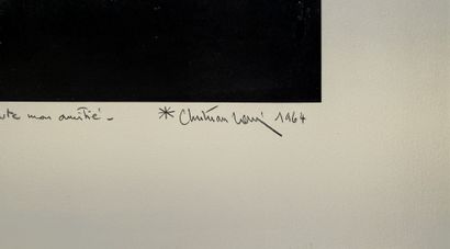 Christian LOUIS (1952)

Homme dans un train

Lithographie

Signée...
