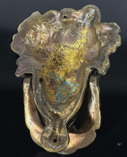 XIXe siècle

Heurtoire de porte en bronze...