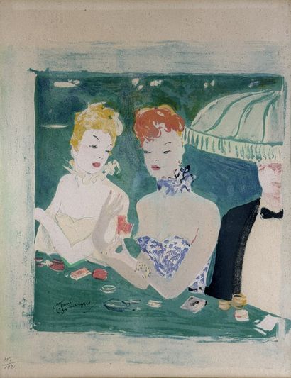 Jean Gabriel DOMERGUE (1889-1962)

Deux femmes...