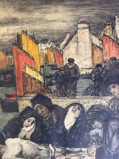 Charles COTTET (1863-1925) 

Douleur au pays...