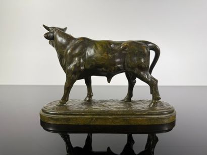 MALIDE, XIXe-XXe, sculpteur éditeur à Paris

Taureau

Bronze...