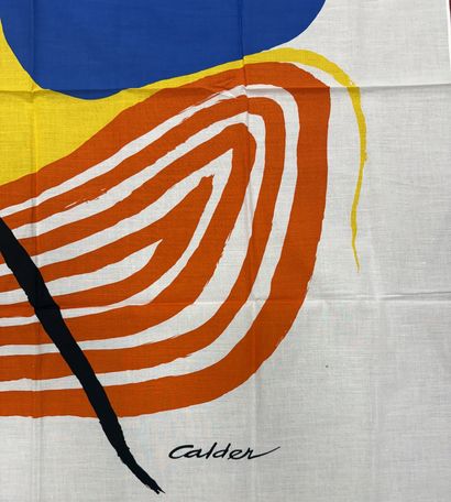 Alexander CALDER (1898-1976)

Carré en coton...