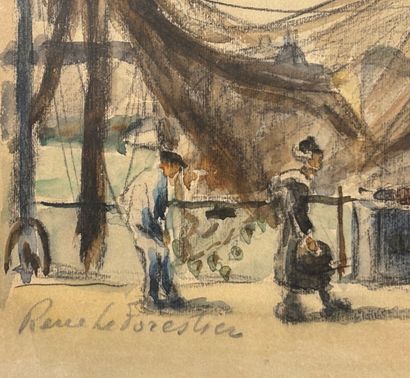 René LEFORESTIER (1903-1972)
Marins sur le...
