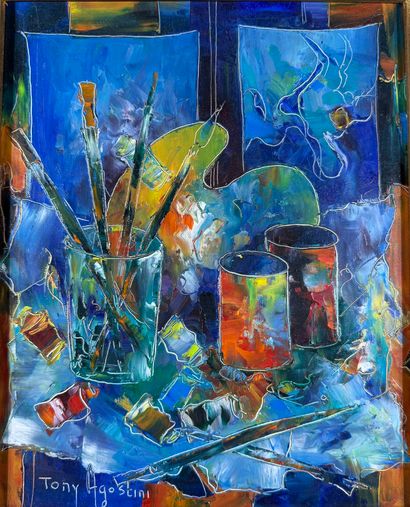 Tony AGOSTINI (1916-1990) 

Les objets du...