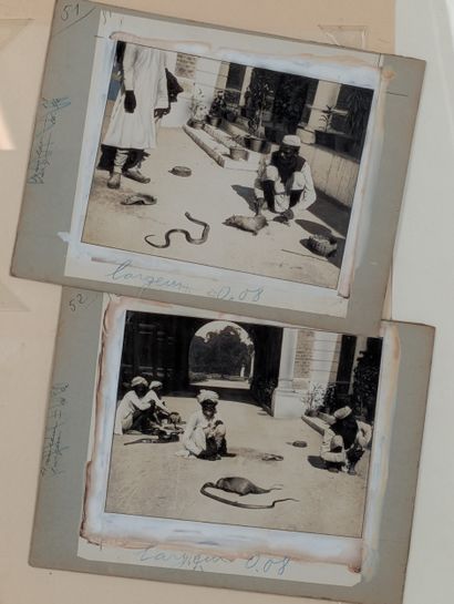 Photographe non identifié. Inde, Bénarès....