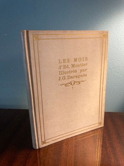 MONTIER (Edward): Les mois, sonnets de Edward...