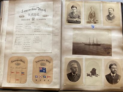 TOUR du MONDE - Track of the schooner yacht...