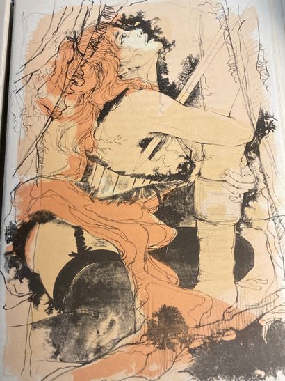 CURIOSA - SADE: Les crimes de l'amour. Lithographies...