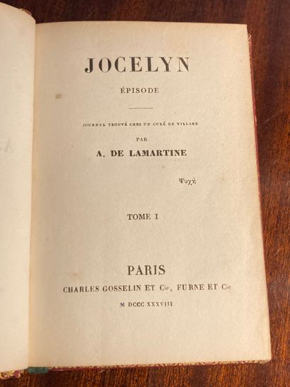 LAMARTINE (Alphonse de): Jocelyn. Episode....