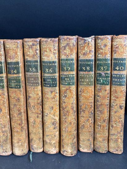 VOLTAIRE, Œuvres complètes, Genève, 1775....