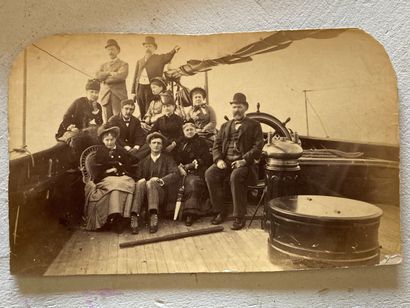 TOUR du MONDE - Track of the schooner yacht...