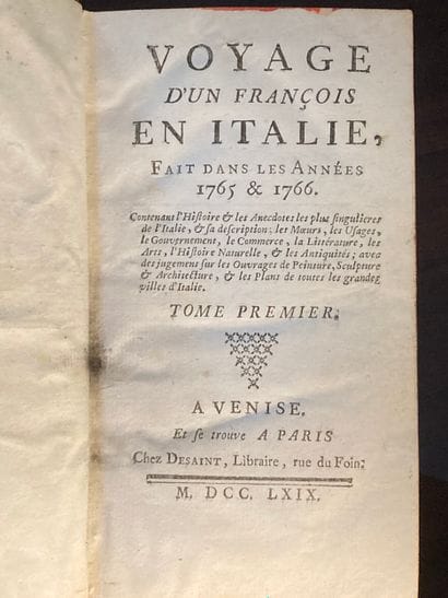 [J.J. Le Français De Lalande] Voyage d'un...