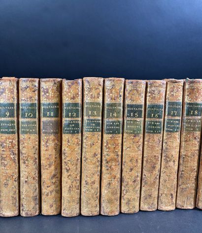 VOLTAIRE, Œuvres complètes, Genève, 1775....