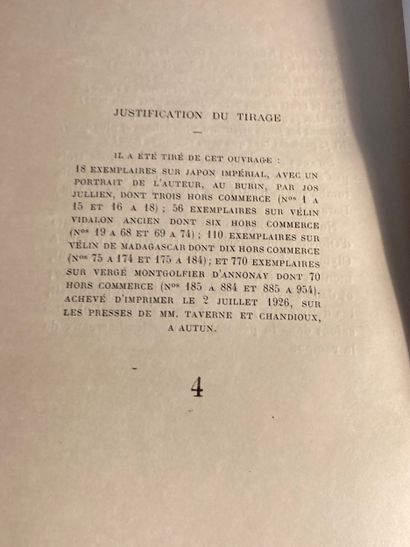 DEREME (Tristan): GUIRLANDE pour deux vers...