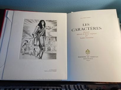 LA BRUYERE (Jean de): Les caractères. Portraits...